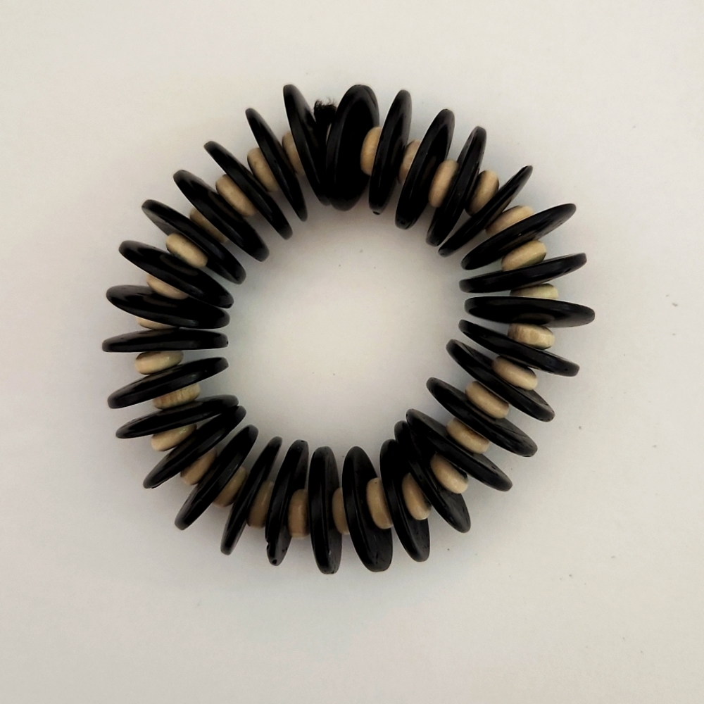 Stretch tribal bracelet